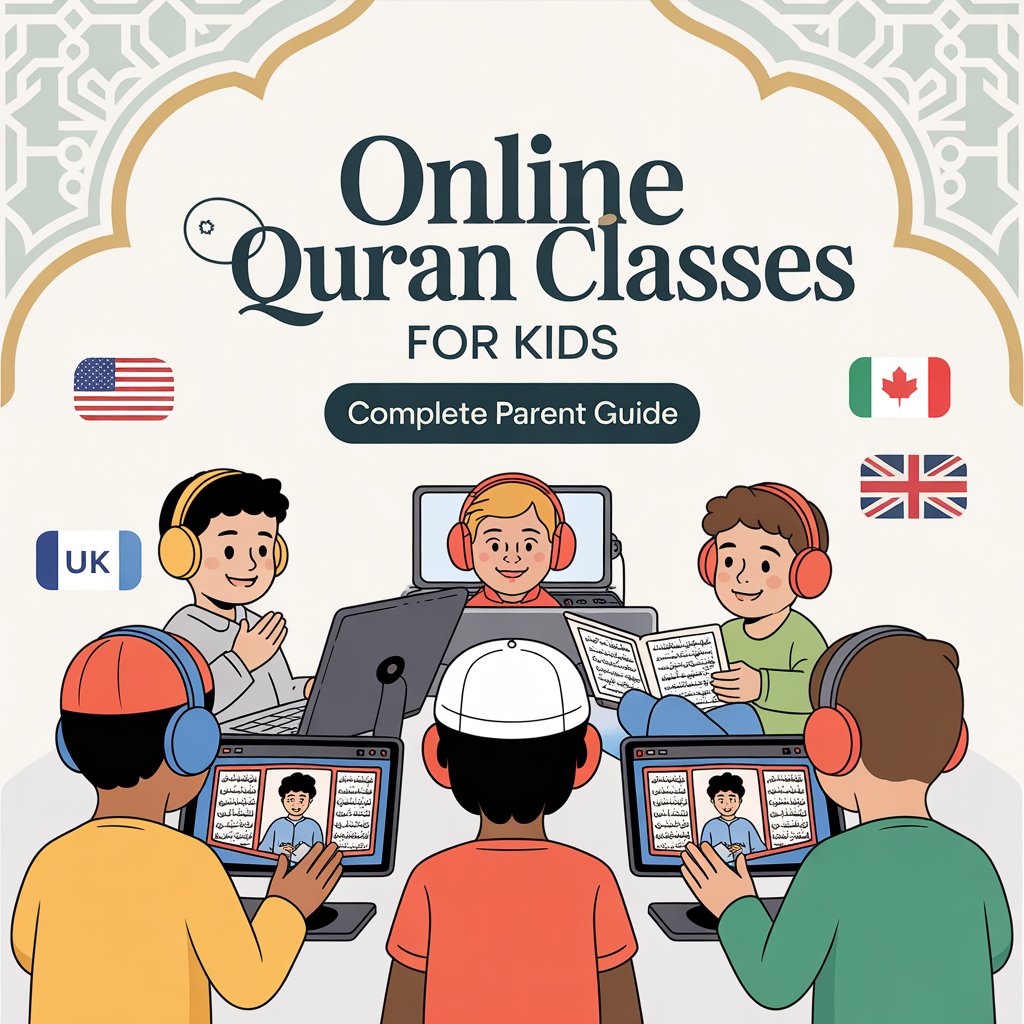 Online Quran Classes for Kids in USA, Canada & UK – Complete Parent Guide